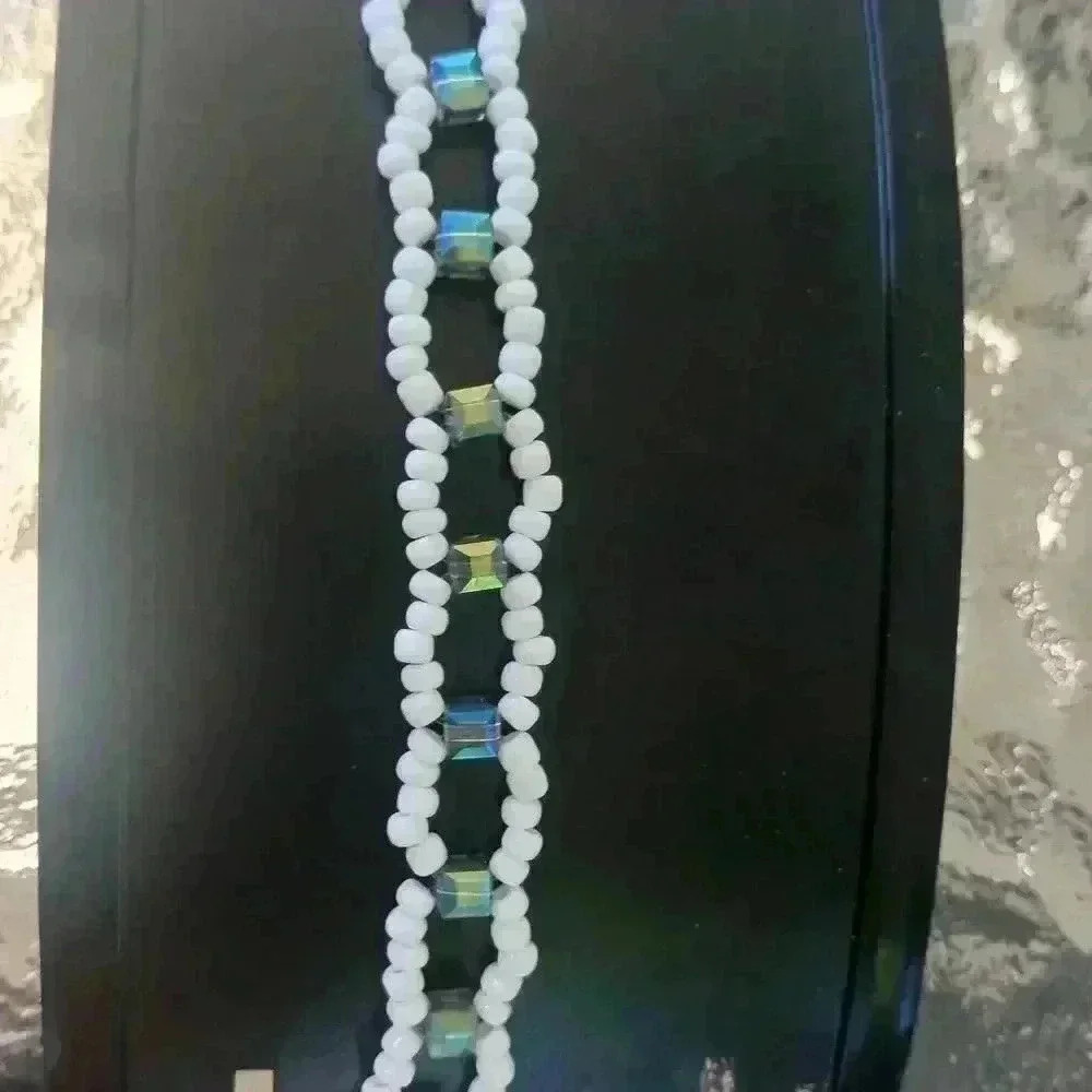 Beaded Ankle Bracelet/Anklet - Picture 3 of 6